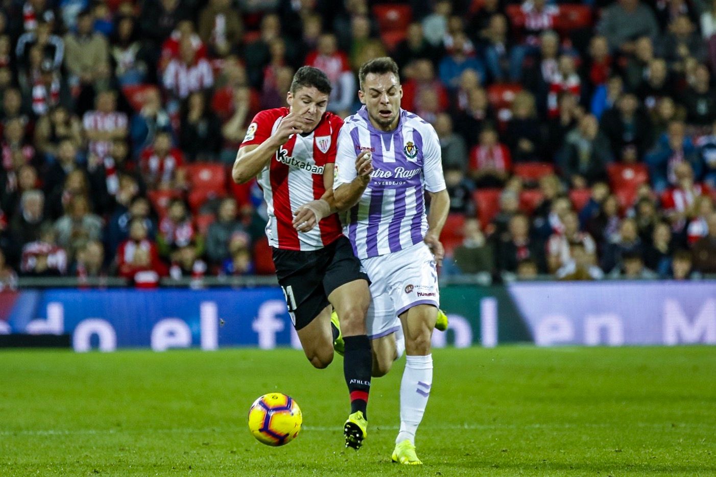  Ander Capa fue de menos a más ante el Valladolid.