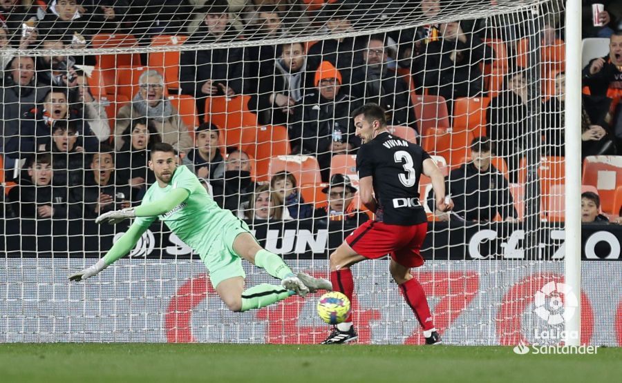 Sustos varios del Valencia al Athletic Club en Mestalla.