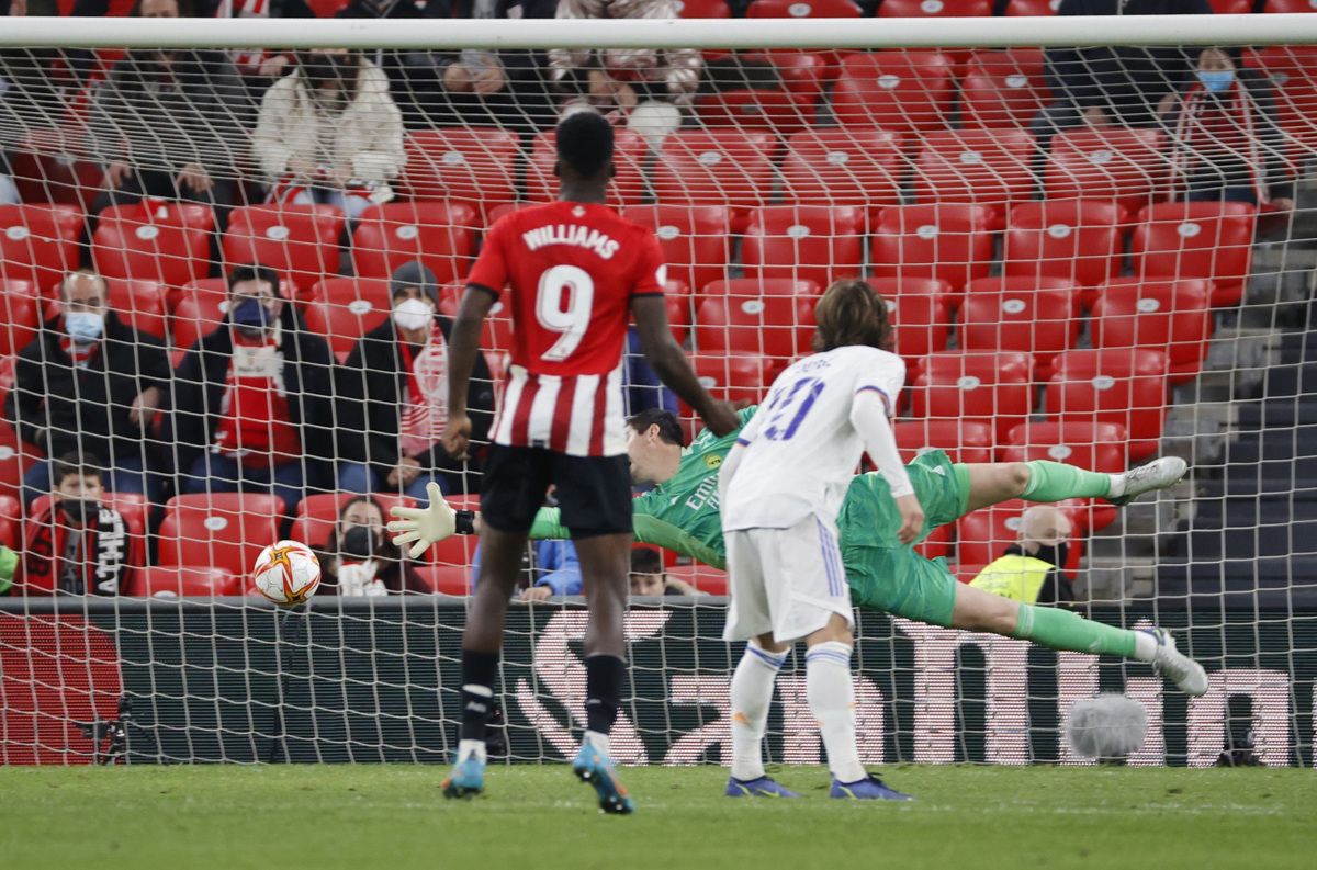  El gol del Athletic Club en Copa ante el Real Madrid.