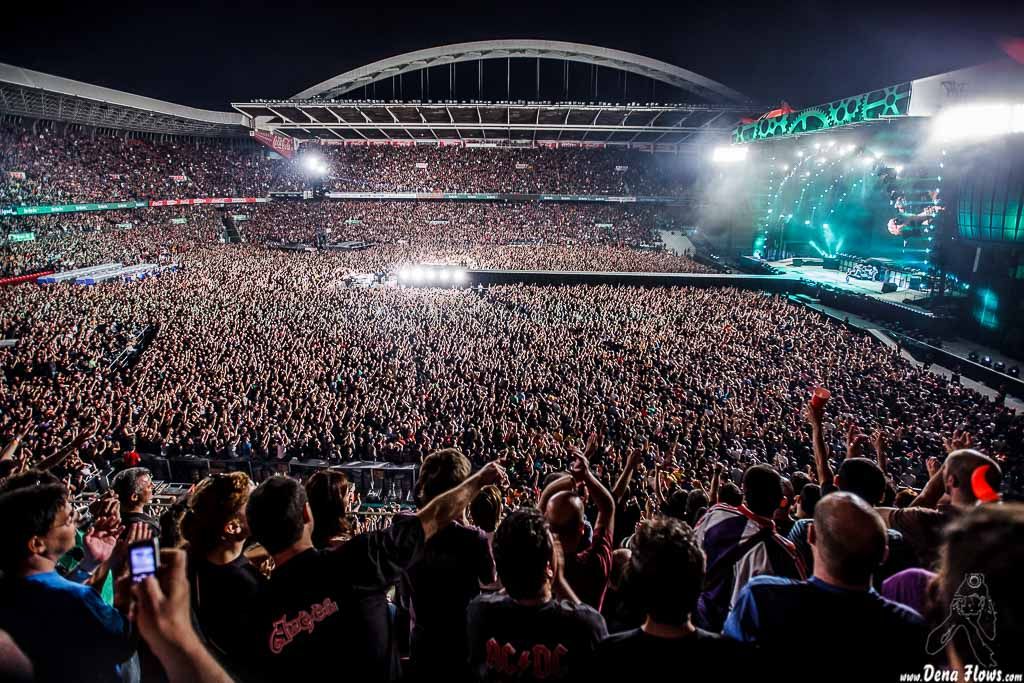 La banda ACDC hizo rugir San Mamés en el año 2010.