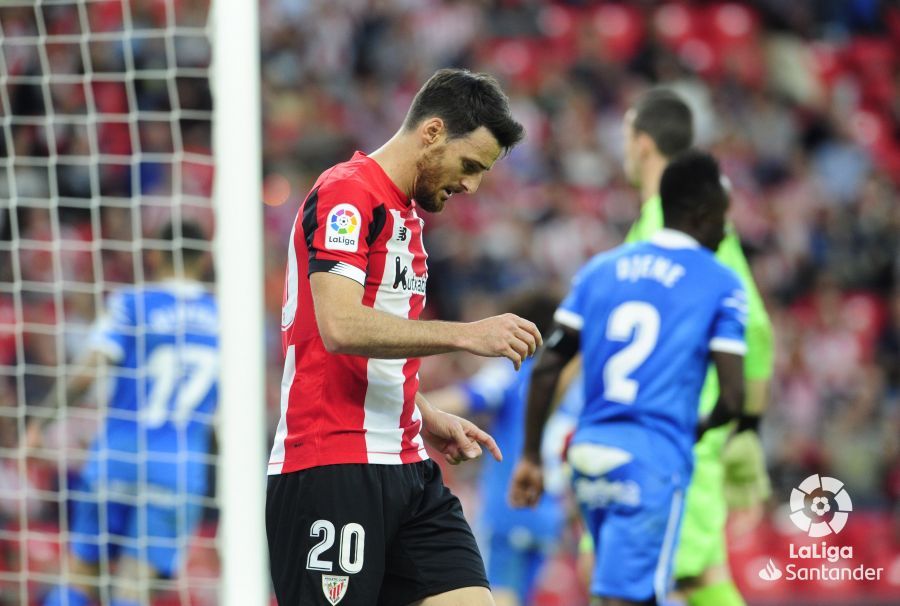  Aduriz reapareció frente al Getafe.