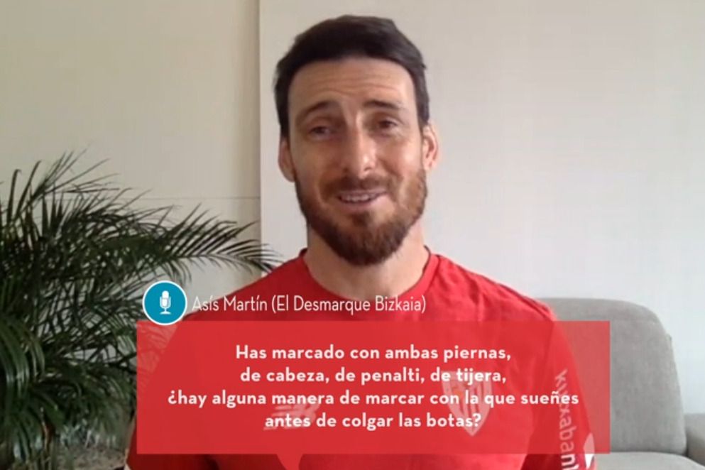 Aritz Aduriz ha contestado a las preguntas de prensa y afición durante la cuarentena.