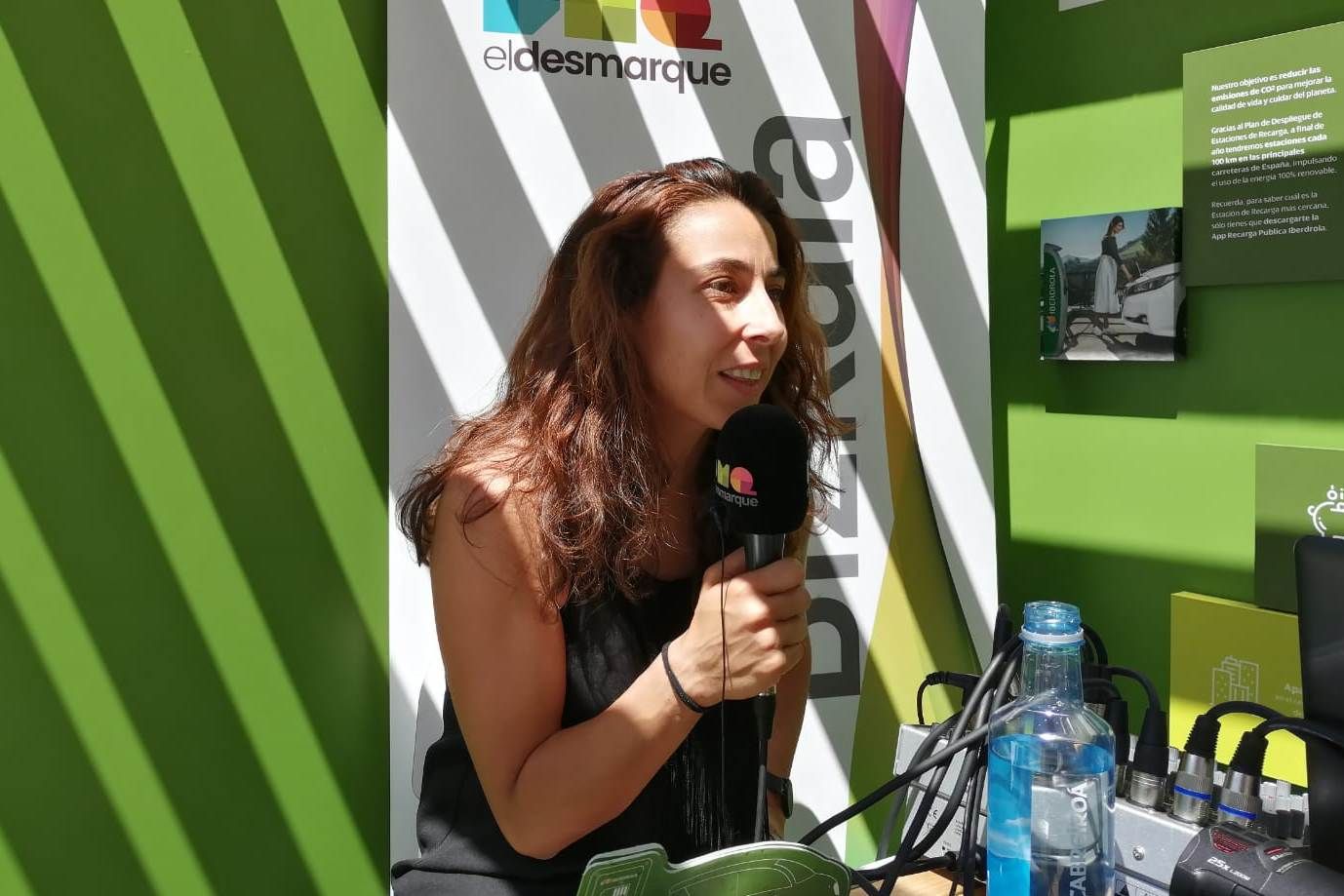 Ainhoa Tirapu en el programa especial de ElDesmarque desde el Guggenheim.