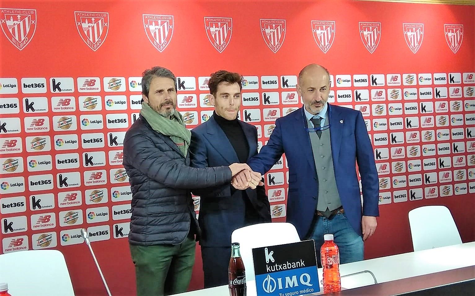  Ibai Gómez, el día de su regreso al Athletic Club.