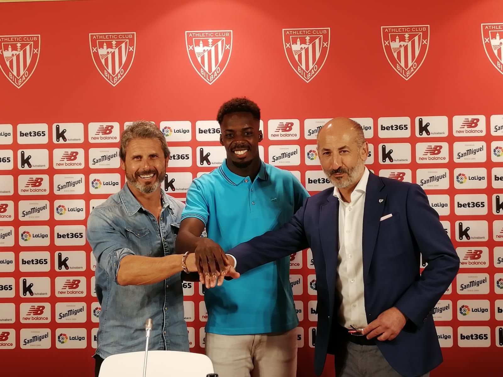 Rafa Alkorta ha abordado otros temas en la rueda de prensa de la renovación de Williams.