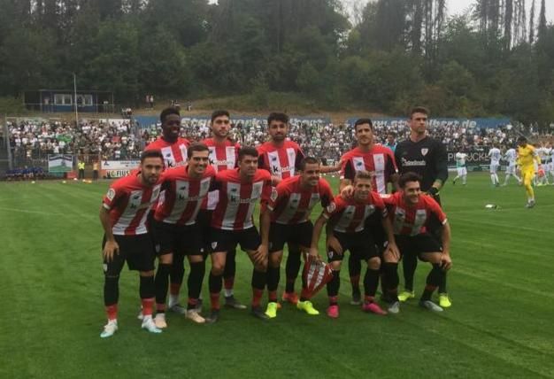  El once del Athletic ante el Borussia Mönchengladbach