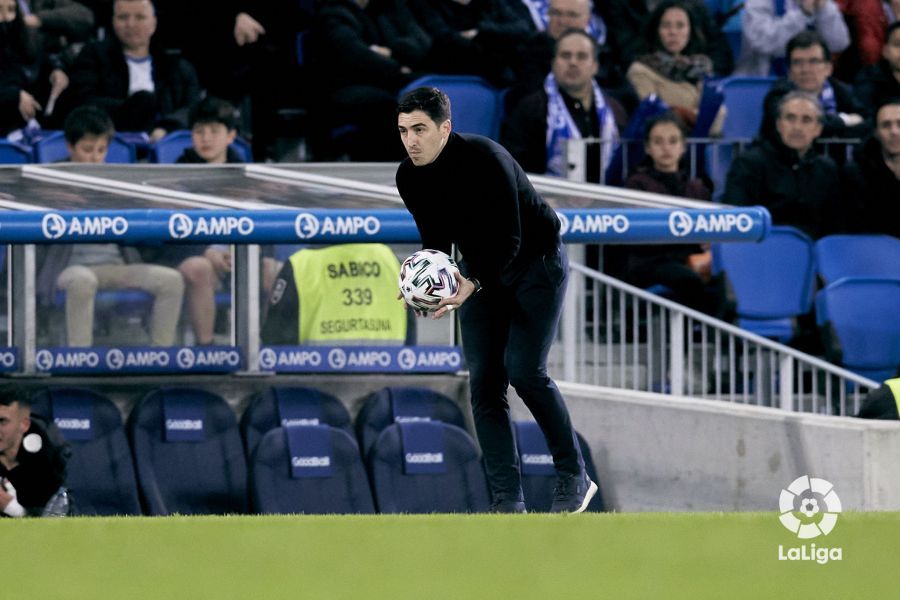  Andoni Iraola durante el partido ante la Real Sociedad.
