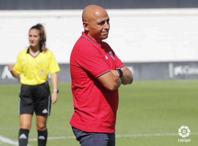 Ángel Villacampa, técnico del Athletic.