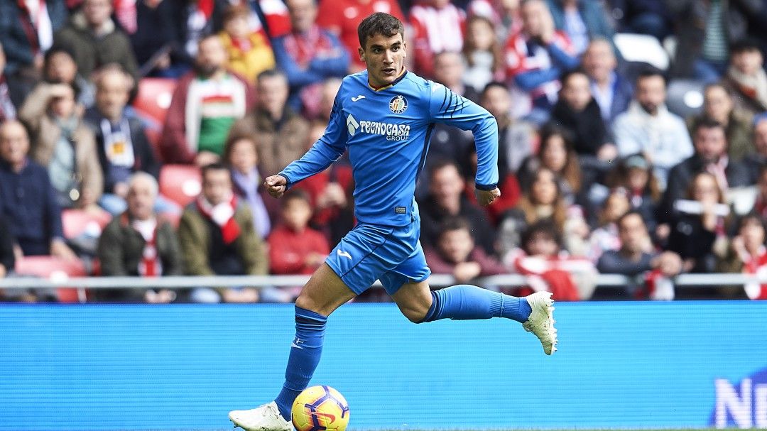  Mauro Arambarri, durante un partido con el Getafe.