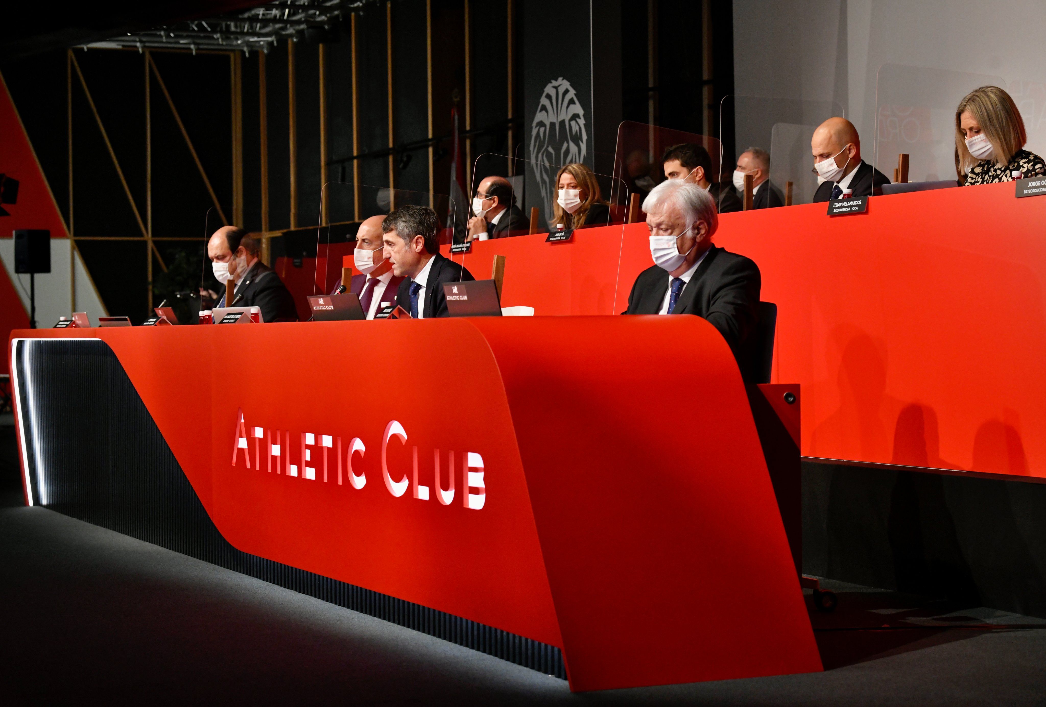  Así fue la Asamblea anual del Athletic Club en este año 2020.