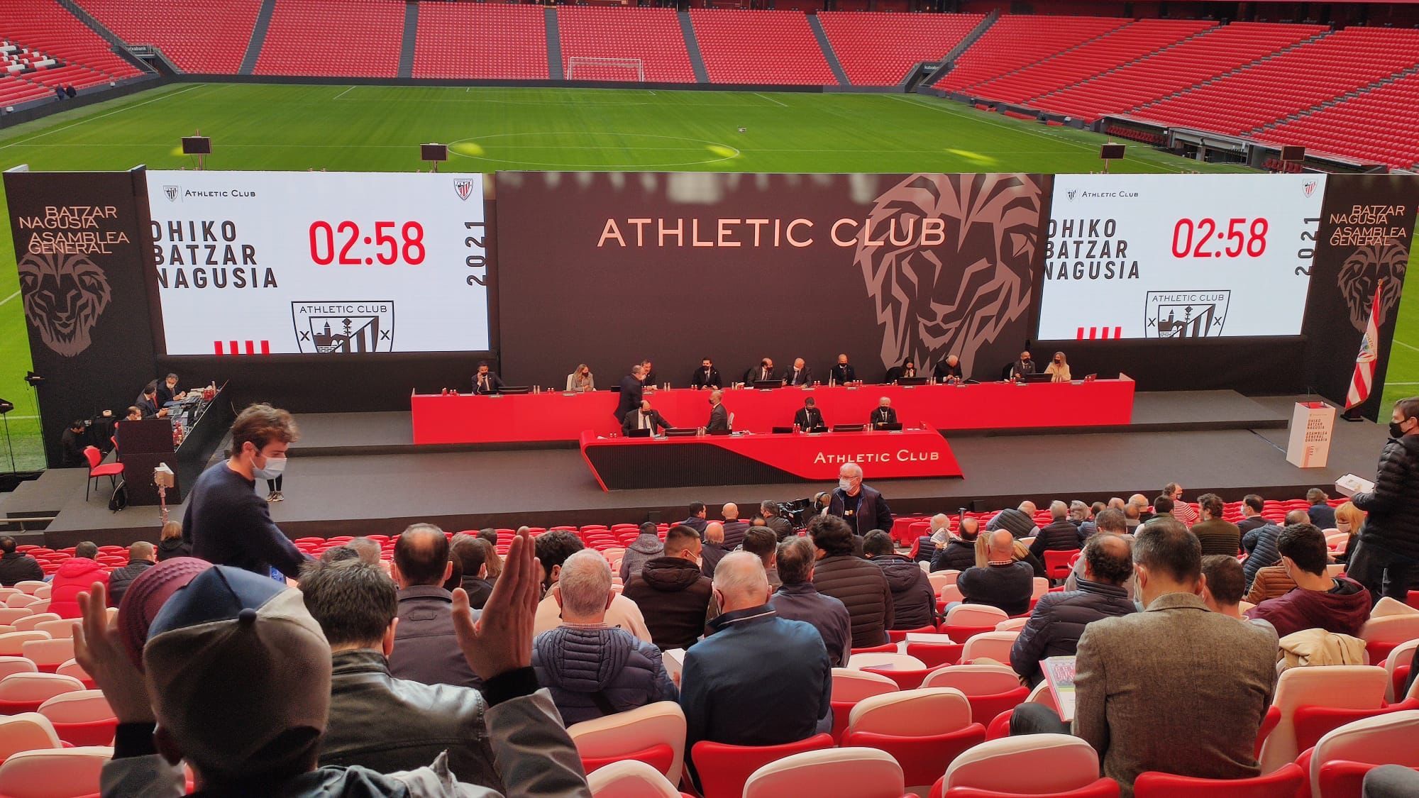  San Mamés acoge la Asamblea de Socios Compromisarios.