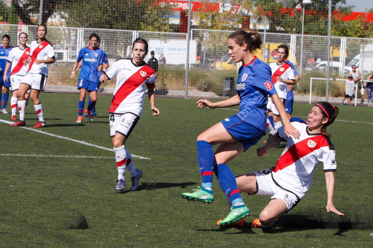  No pudo mantener el Athletic el gol de Nekane ante el Rayo