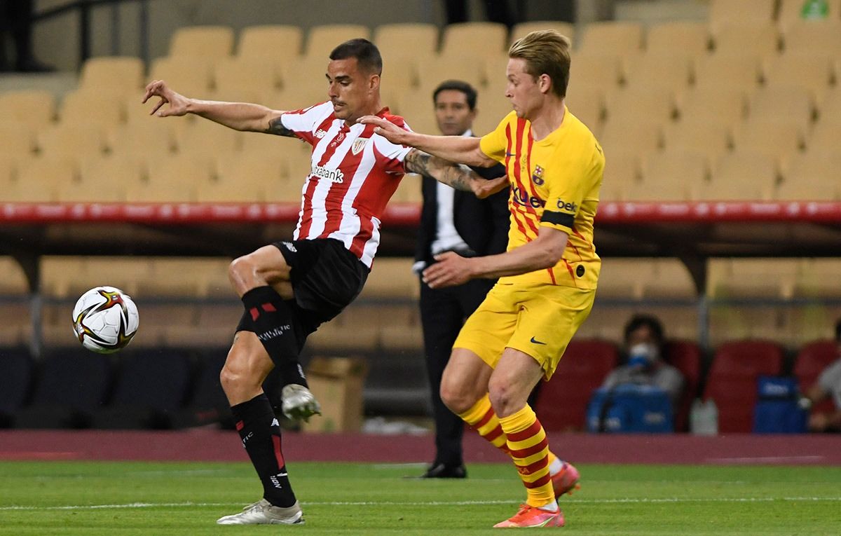  Dani García durante la final de Copa del Rey ante el FC Barcelona.