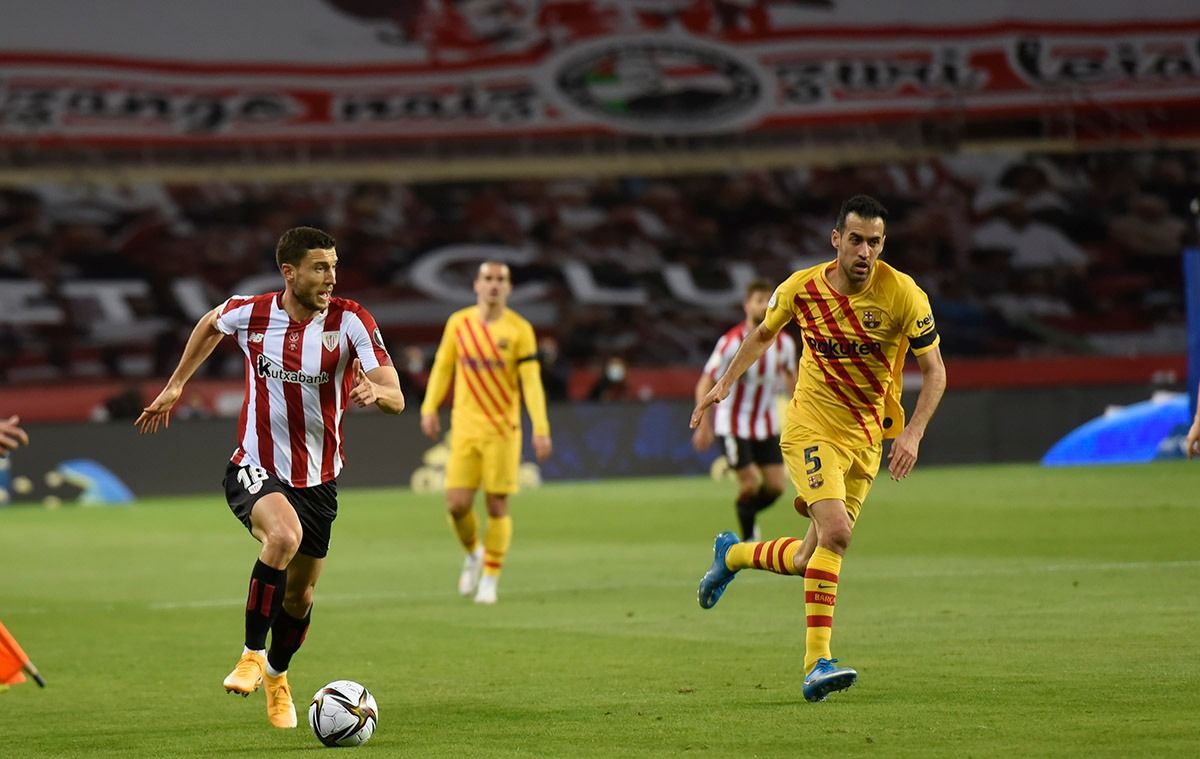 La afición, dolida tras la derrota en Copa del Rey.