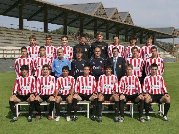 Herrerín, en el Juvenil de Honor, junto a Raúl Fernández, Ekiza, Bóveda o Iñigo Pérez.