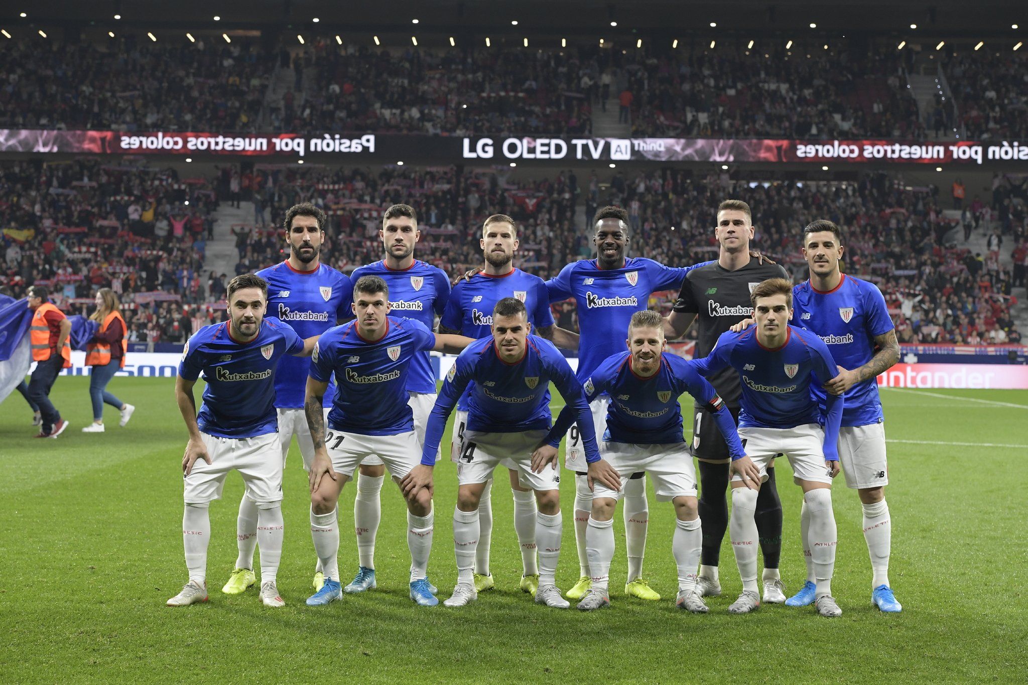  Once inicial del Athletic frente al Atlético este sábado en el Wanda Metropolitano.