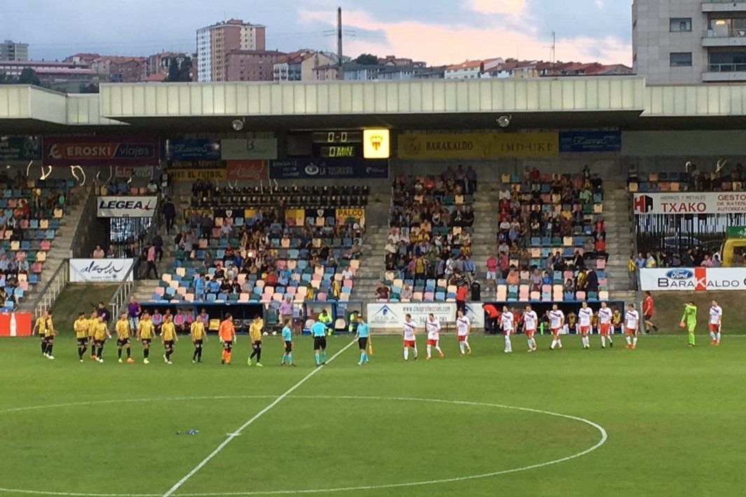  Barakaldo y Mutilvera saltan al campo de Lasesarre en la Copa del Rey.