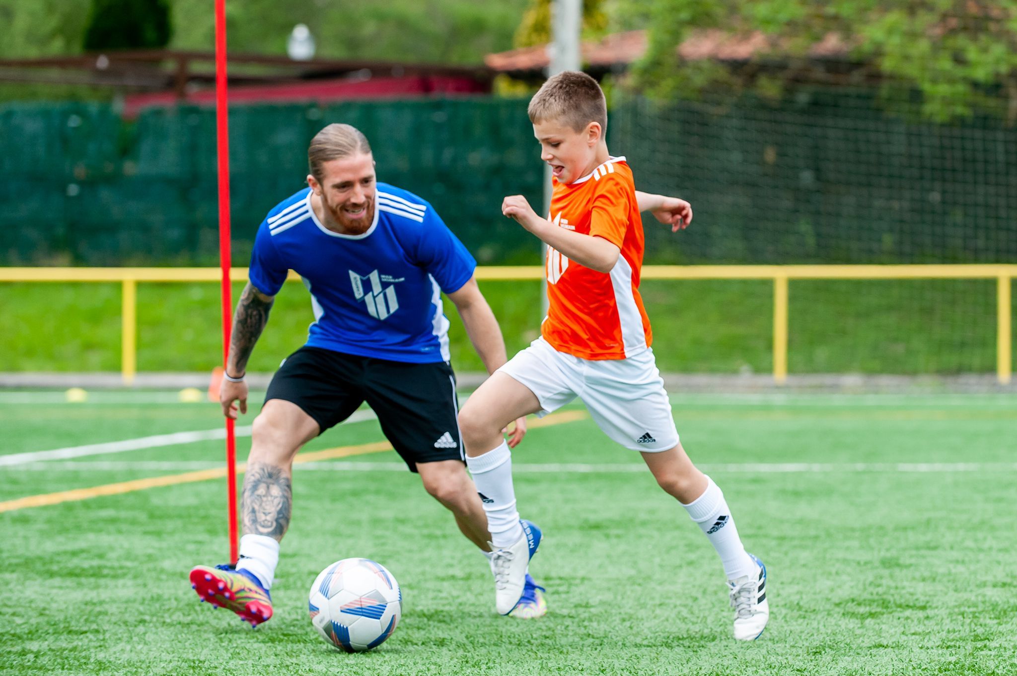  El I Campus de Iker Muniain se desarrollaba en La Txantrea en 2019.