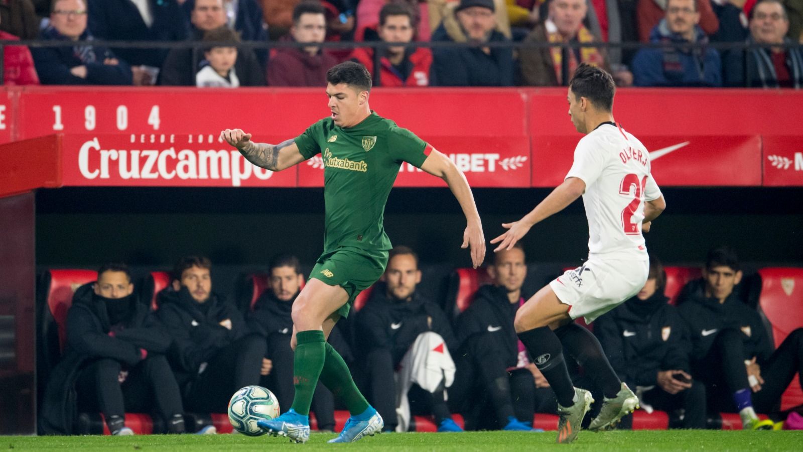  Ander Capa marcaba en Sevilla en su retorno al once titular.