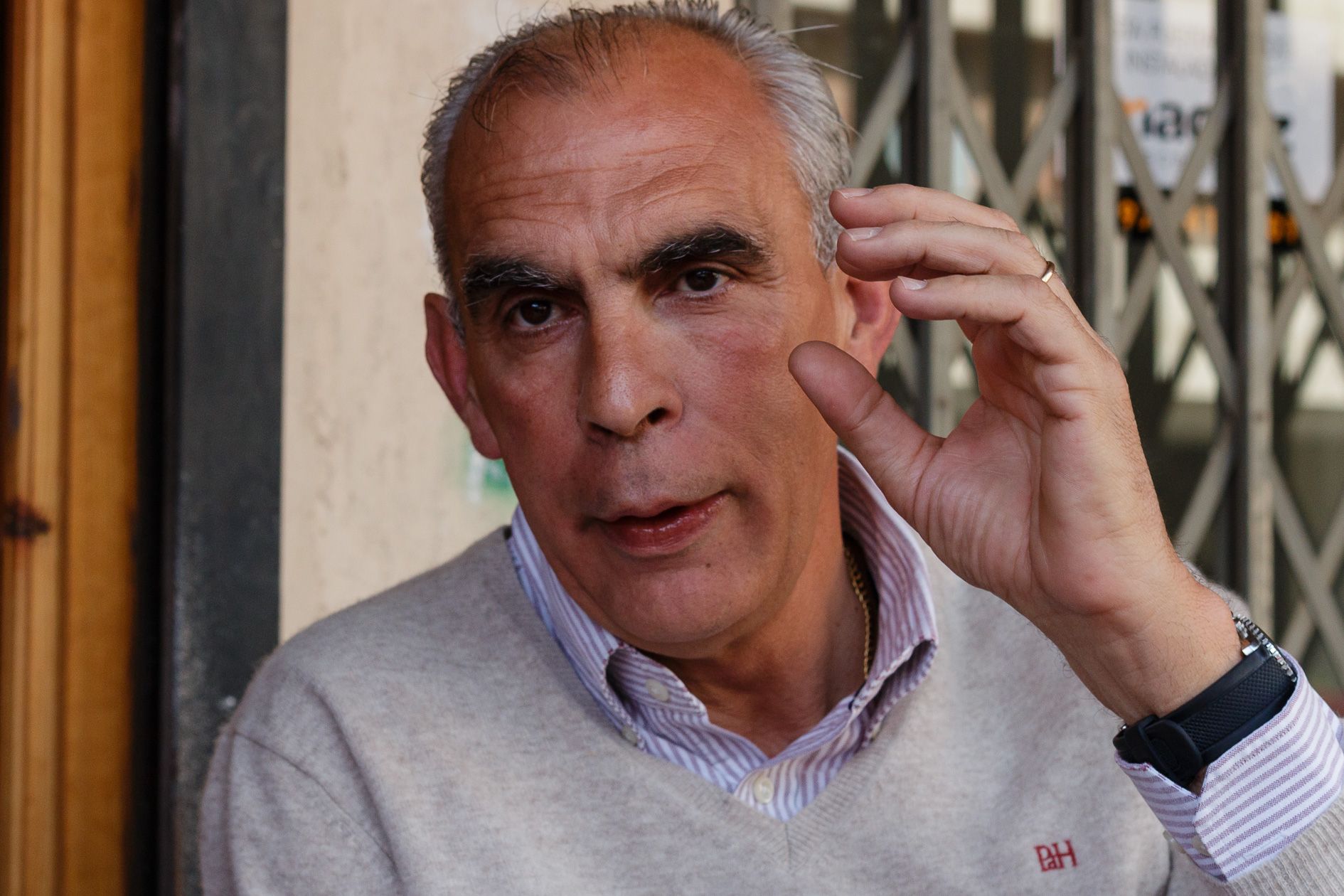  Andoni Cedrún, exportero del Athletic Club, Real Zaragoza, Cádiz y del CD Logroñés.