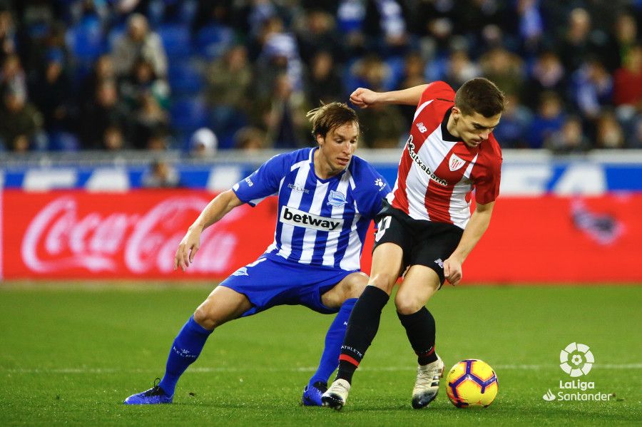  Iñigo Córdoba, titular este lunes de nuevo a las órdenes de Gaizka Garitano.