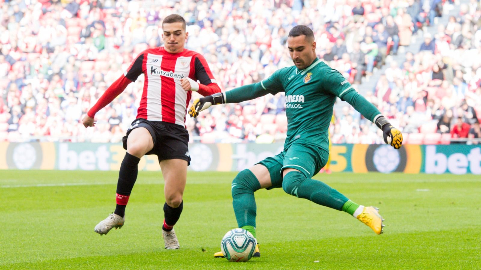 Iñigo Córdoba fue una de las novedades ante el Villarreal.