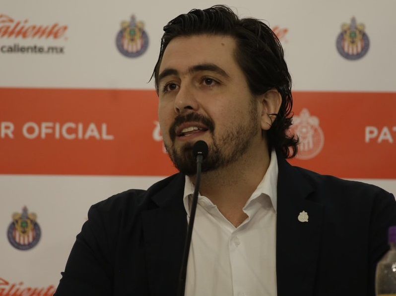 Amaury Vergara, presidente de Chivas.