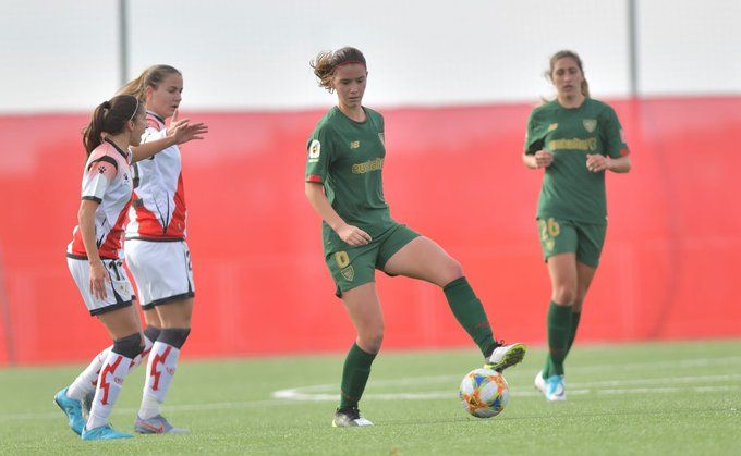  Damaris Egurrola cumplió 100 partidos como leona ante el Rayo Vallecano.