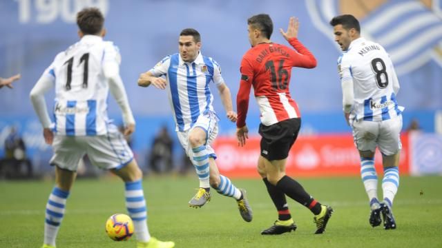  Dani García sufrió al quedar retratado en una jugada clave del derbi.