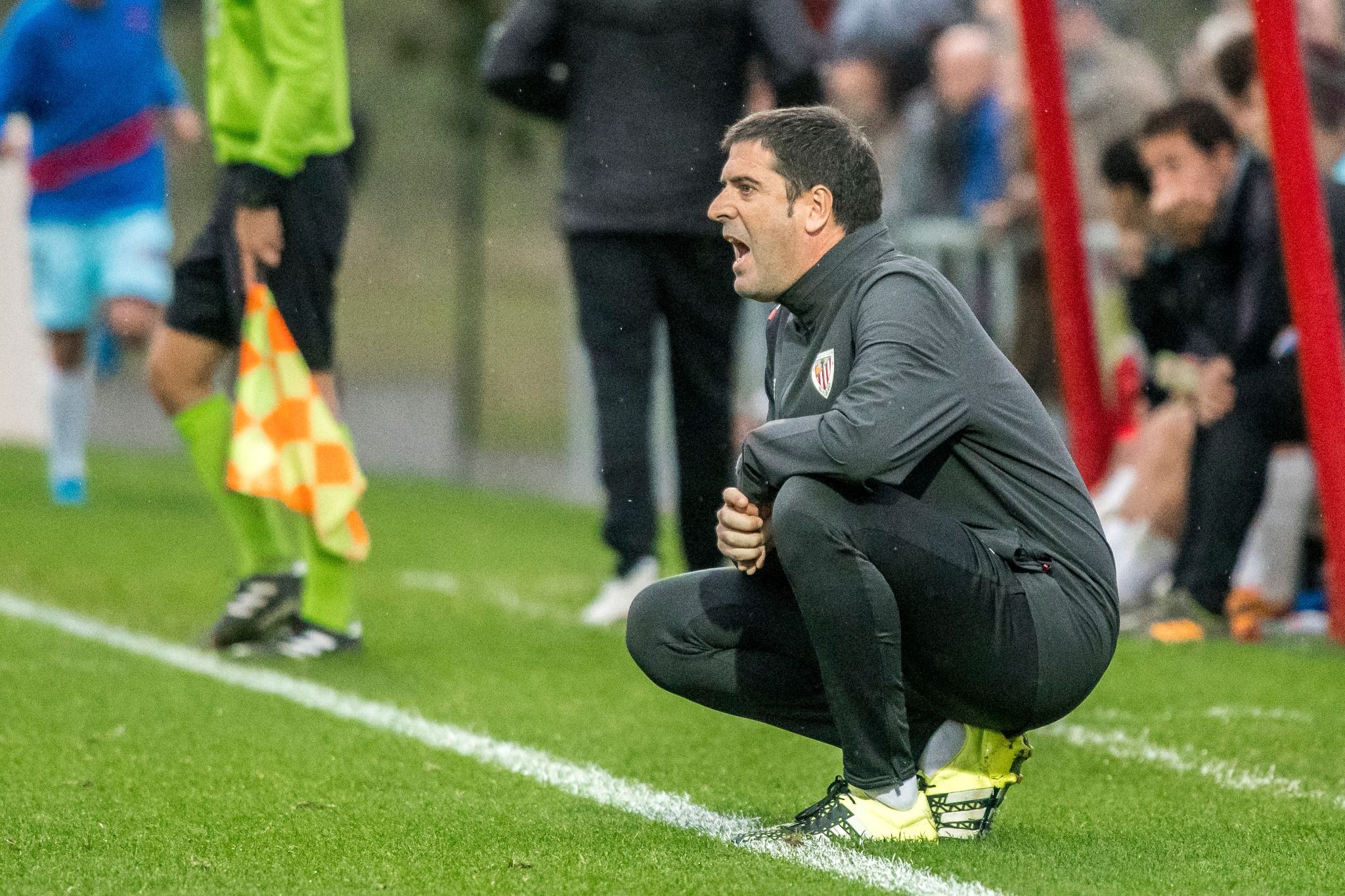  Imanol de la Sota dirige el Juvenil de División de Honor del Athletic Club.