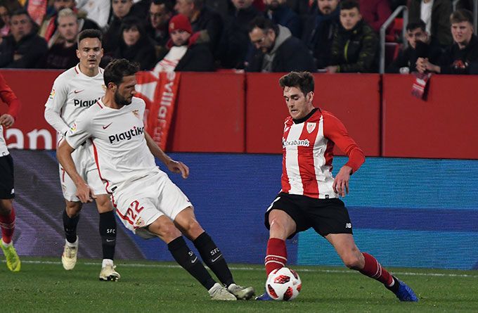  Franco Vázquez, ante el debut como titular de Ibai Gómez en este actual Athletic.