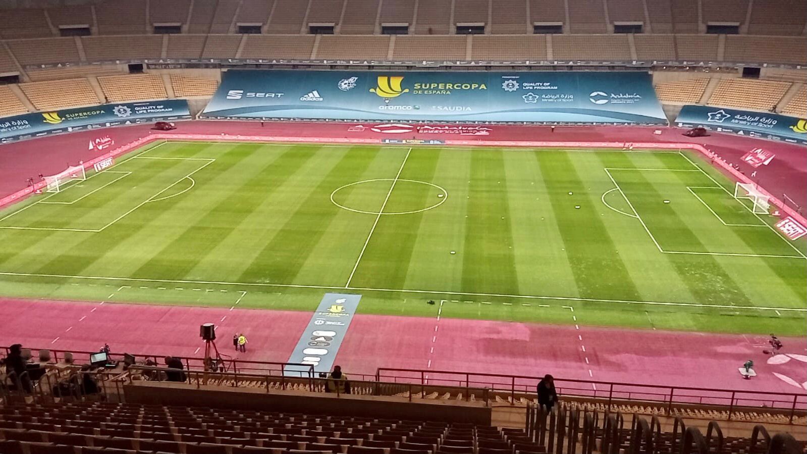 El Estadio Olímpico de la Cartuja, escenario del partido.
