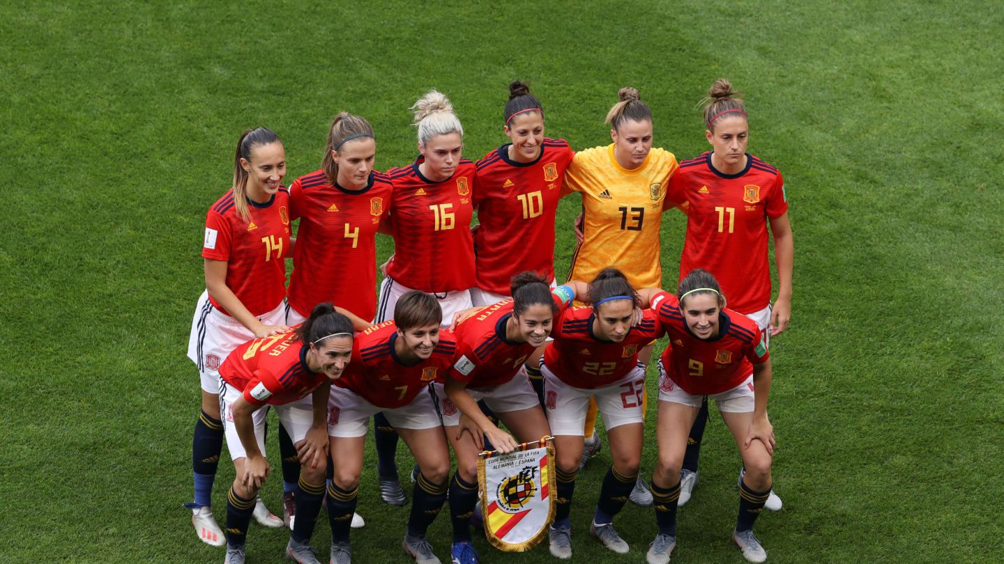  El once titular de España ante Alemania este miércoles en Valenciennes.