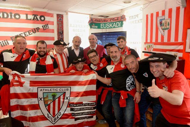  Desde su llegada Aitor Elizegi ha dado un gran impulso a las visitas a las peñas rojiblancas.