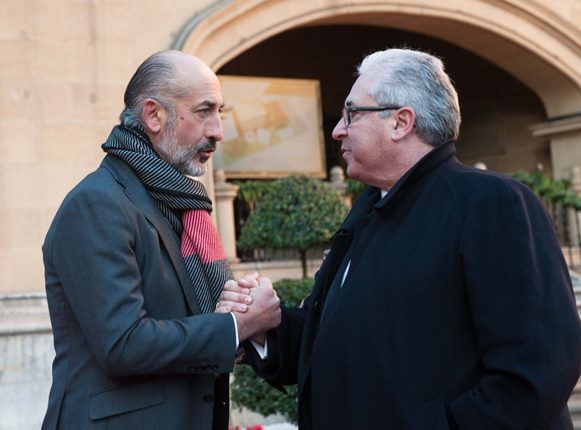 Aitor Elizegi y Alberto Uribe-Echevarria aguardaban el veredicto final de los socios.