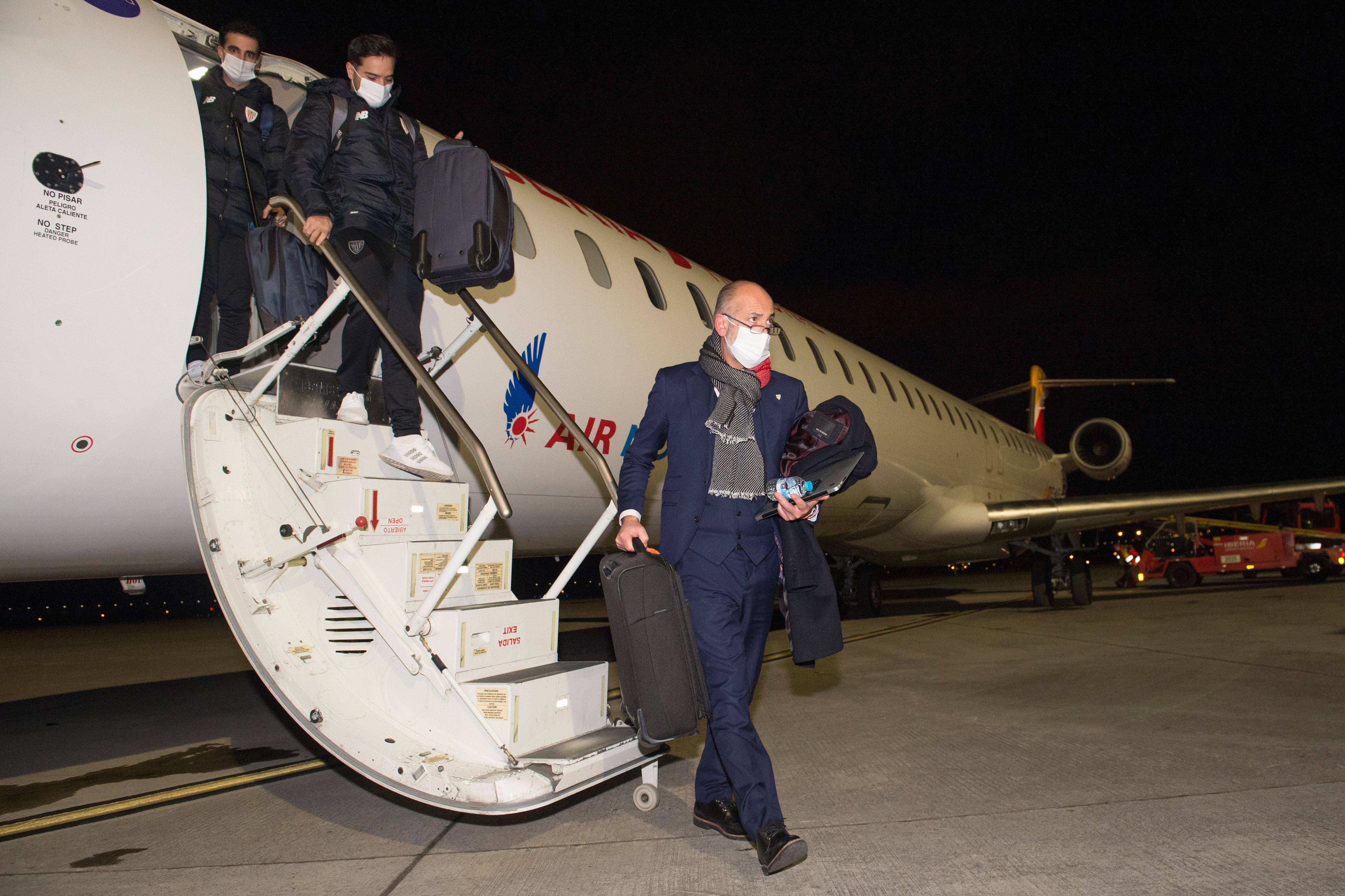 El Athletic, con Aitor Elizegi a la cabeza, deberá esperar para viajar y medirse al Atlético.