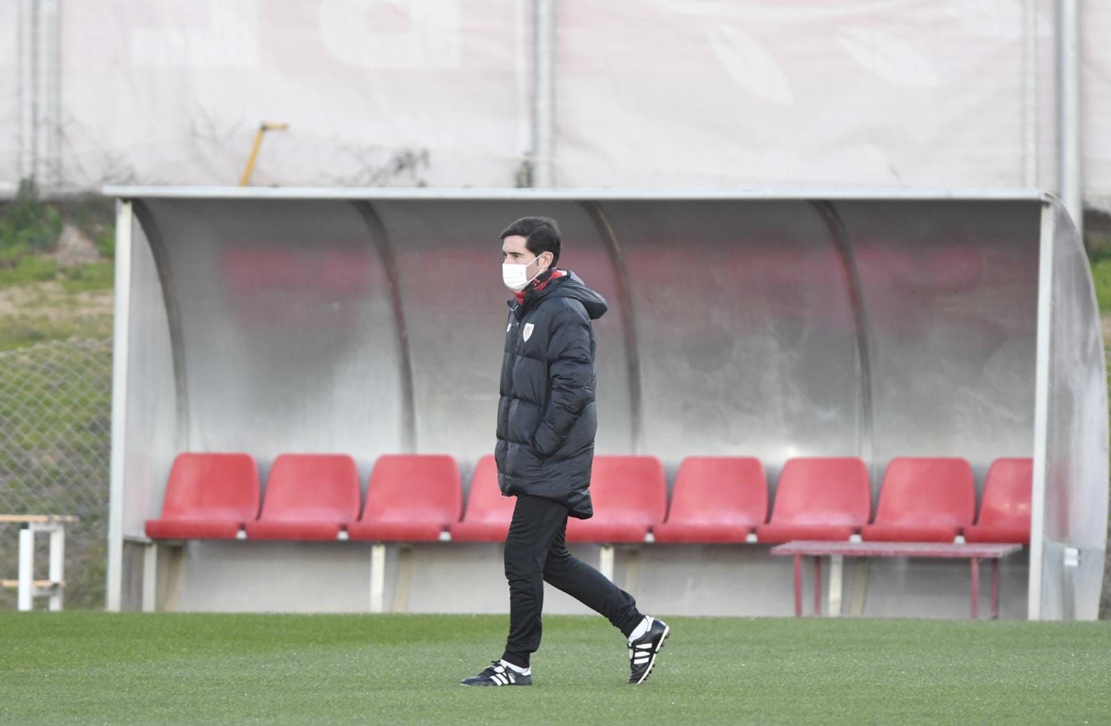  Entrenamiento del Athletic en la Ciudad Deportiva del Sevilla.