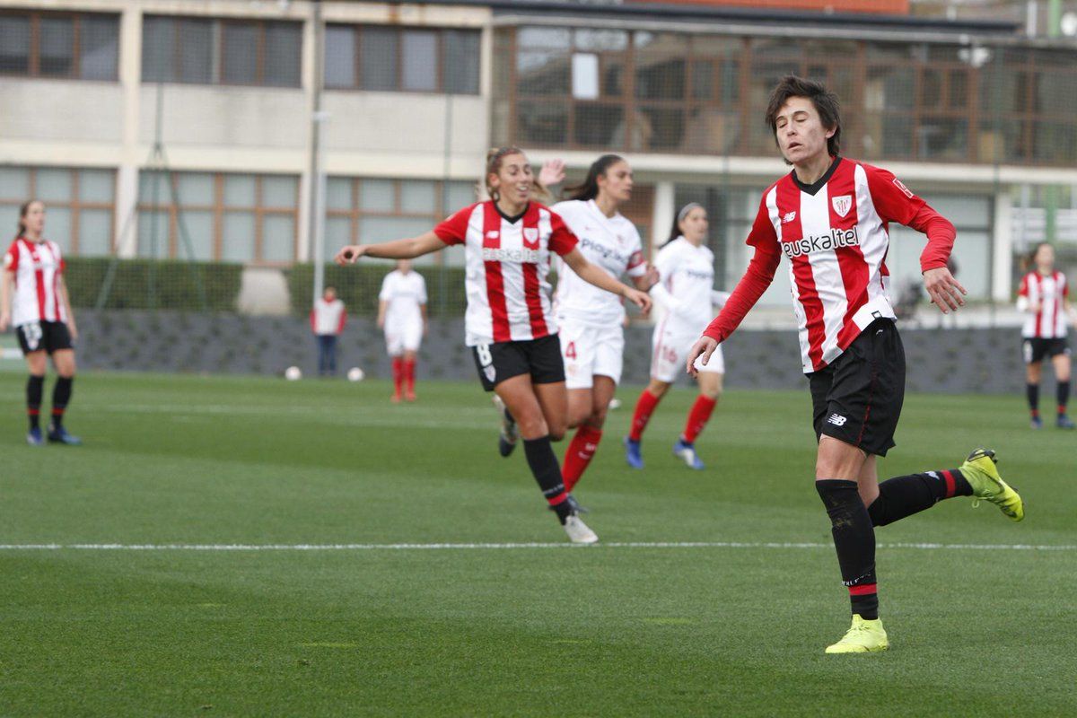  Erika Vázquez hizo doblete en la victoria ante el Sevilla.