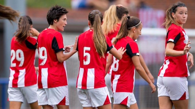 Erika Vázquez marcó un doblete en la victoria ante el Eibar.