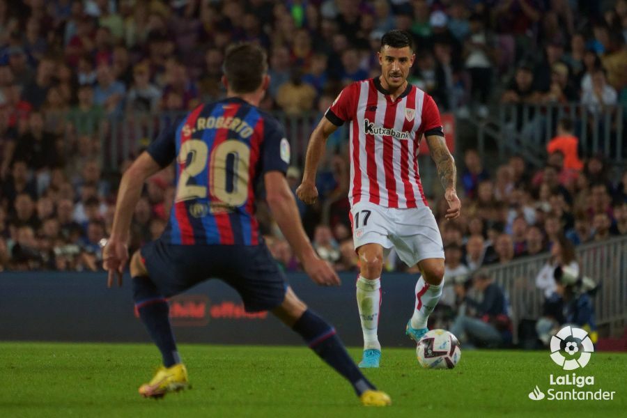  Yuri, durante el partido ante el FC Barcelona en el Camp Nou.