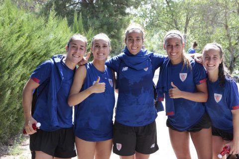 Las leonas siguen con su preparación en tierras oscenses.