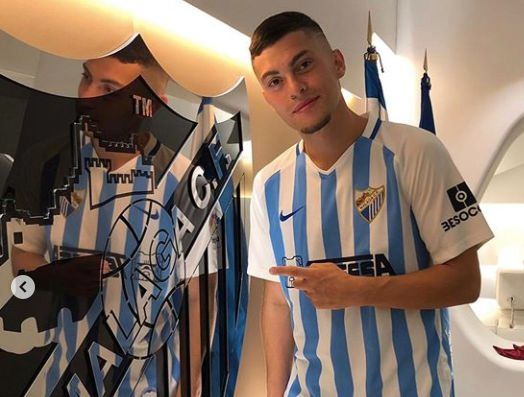 Fichaje del exjugador del Athletic Club de Bilbao Yanis Rahmani por el Málaga CF.