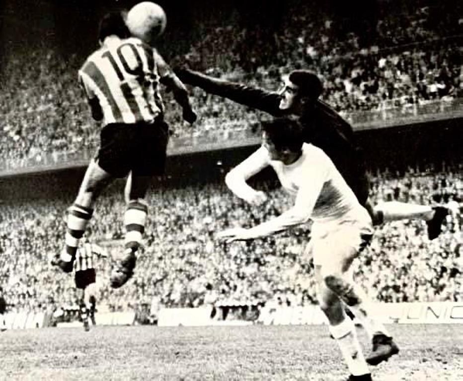  Fidel Uriarte es un emblema del Athletic Club más racial y británico en San Mamés.