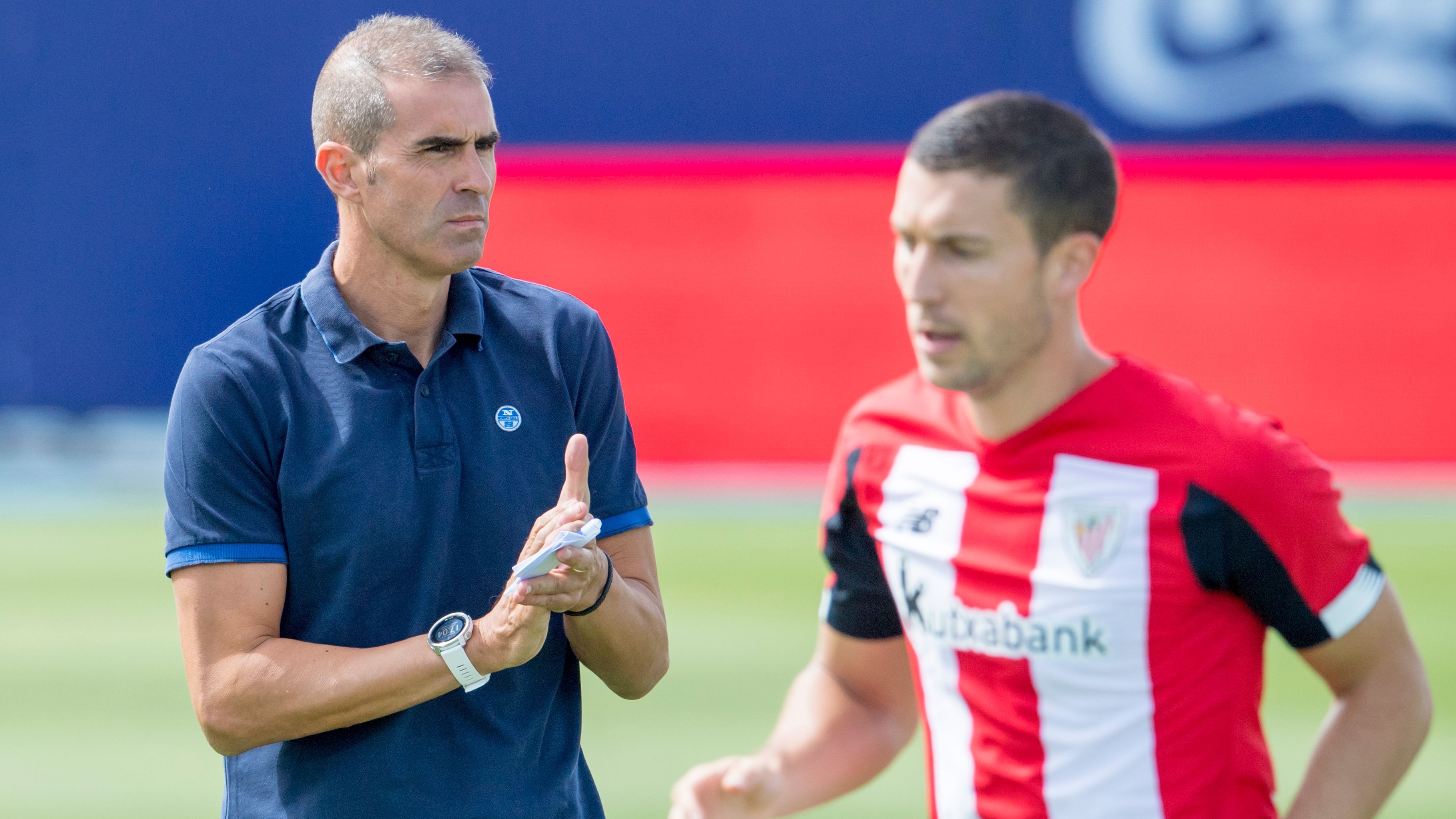  Gaizka Garitano con De Marcos en La Nucía.