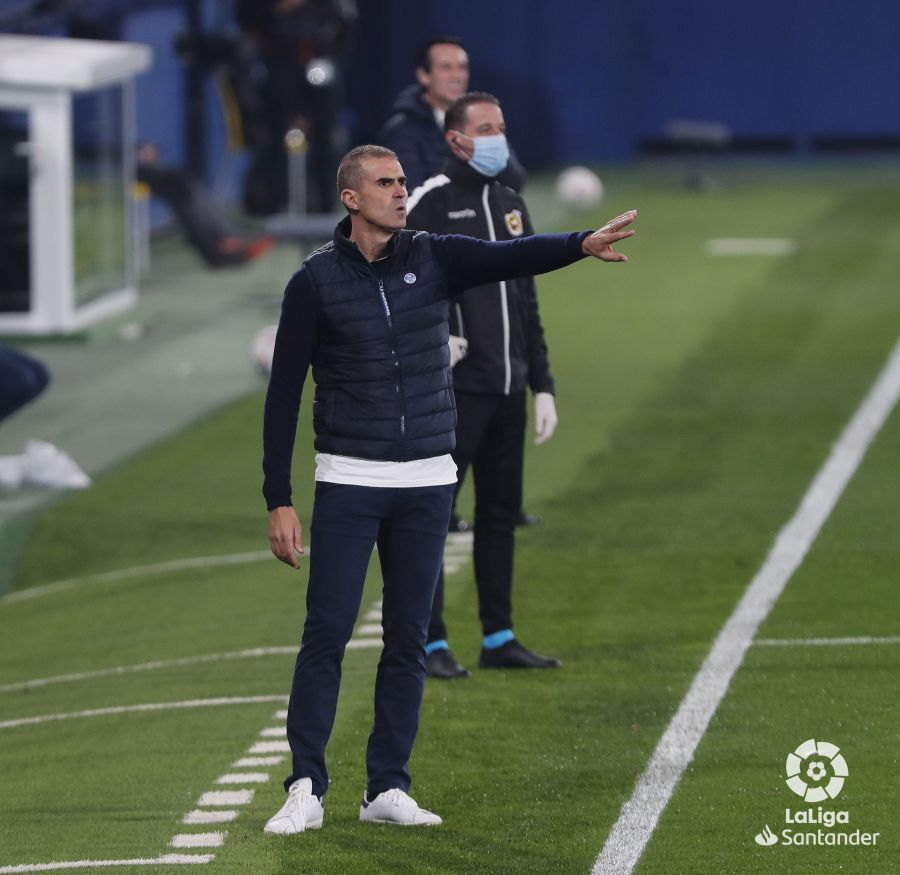  Gaizka Garitano junto a Unai Emery en Villarreal.