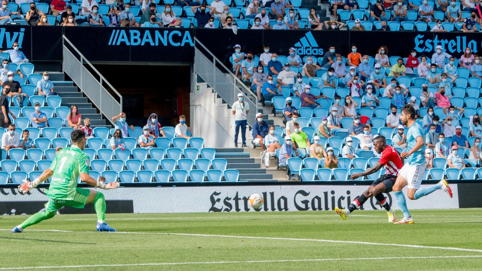  Iñaki Williams marcaba así ante el Celta.