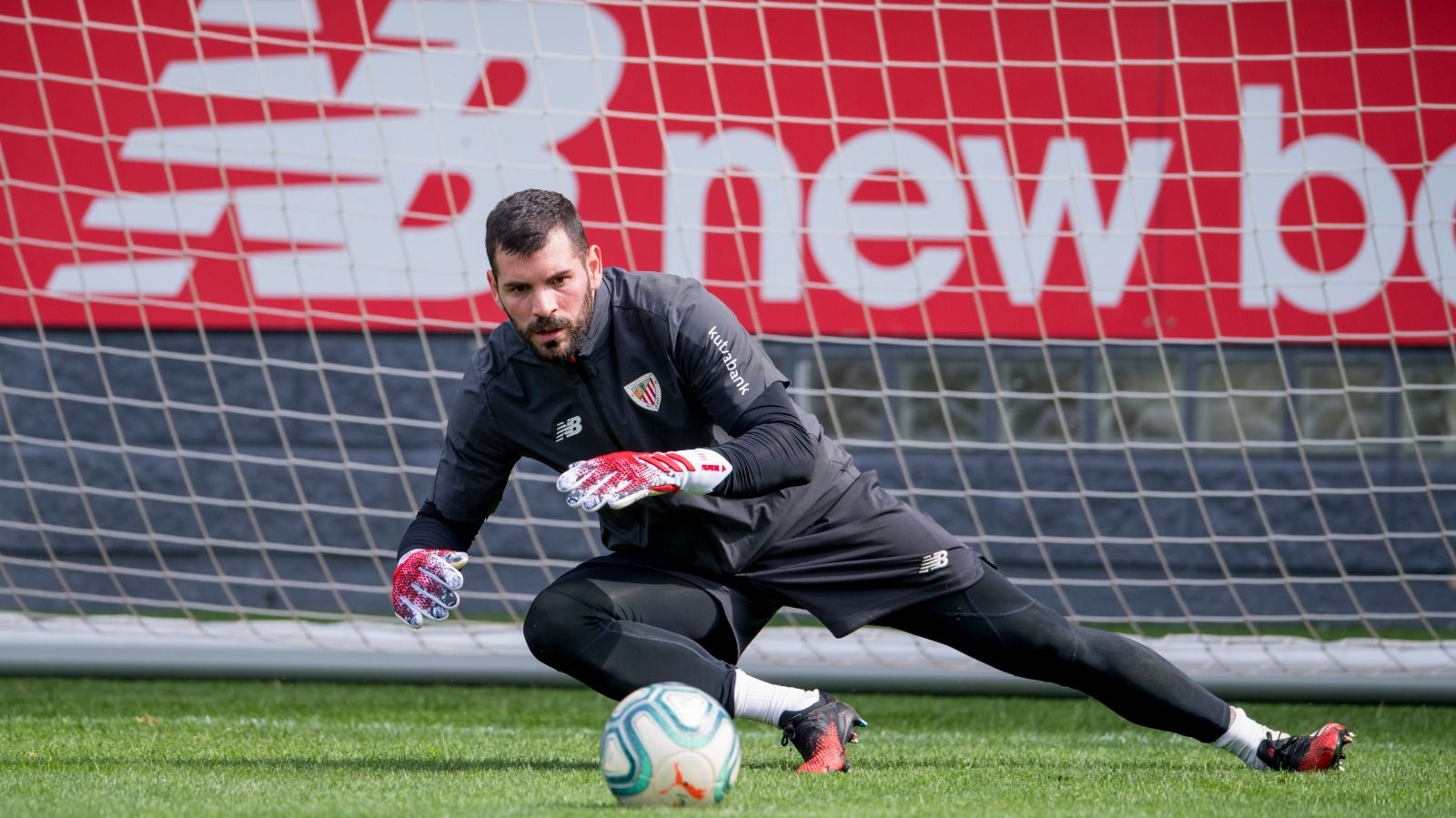 Iago Herrerín en una vuelta al trabajo en Lezama de los leones.