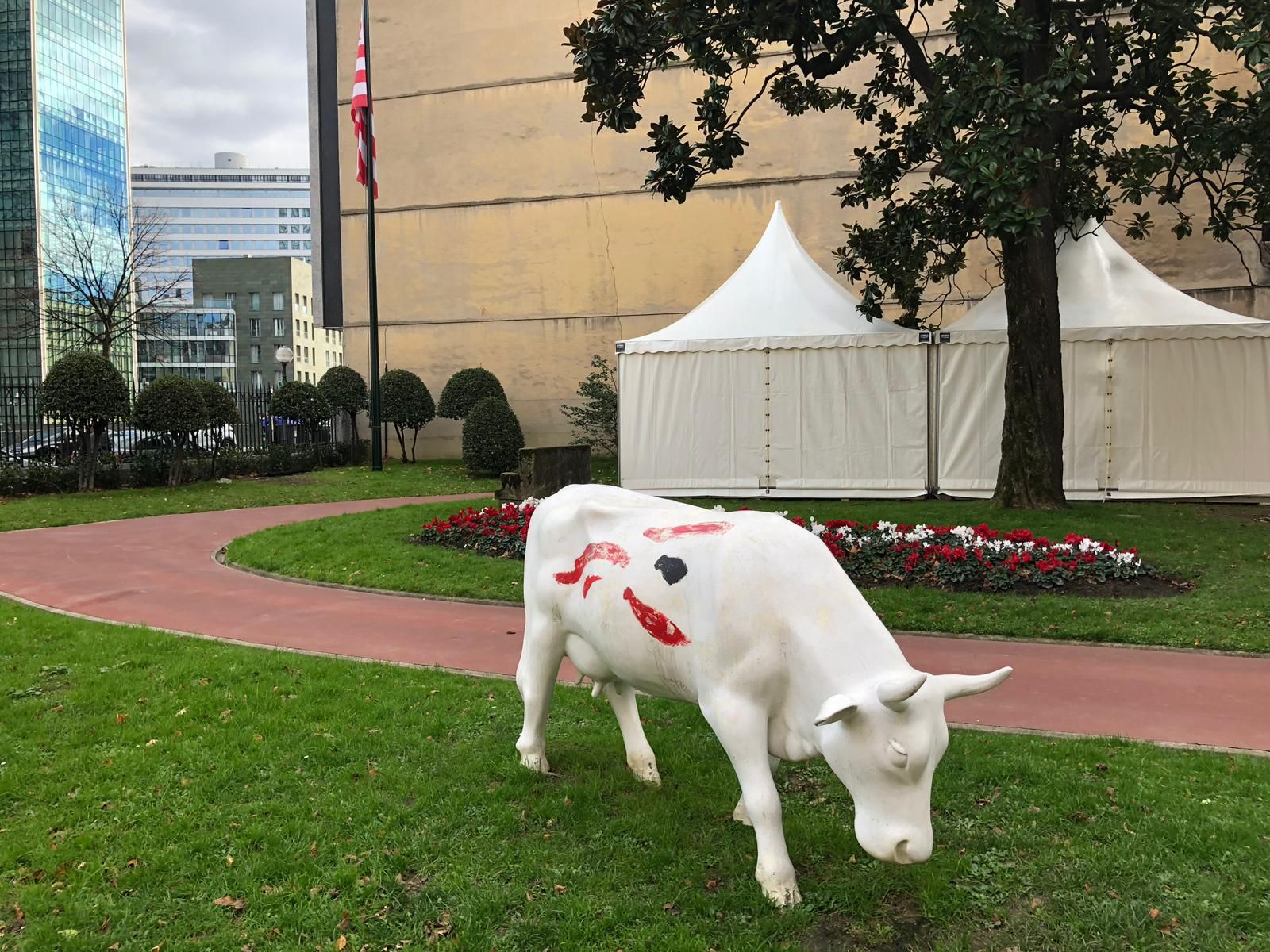 El Palacio Ibaigane ya se iba preparando para la cita con las urnas el 27 de diciembre de 2018.