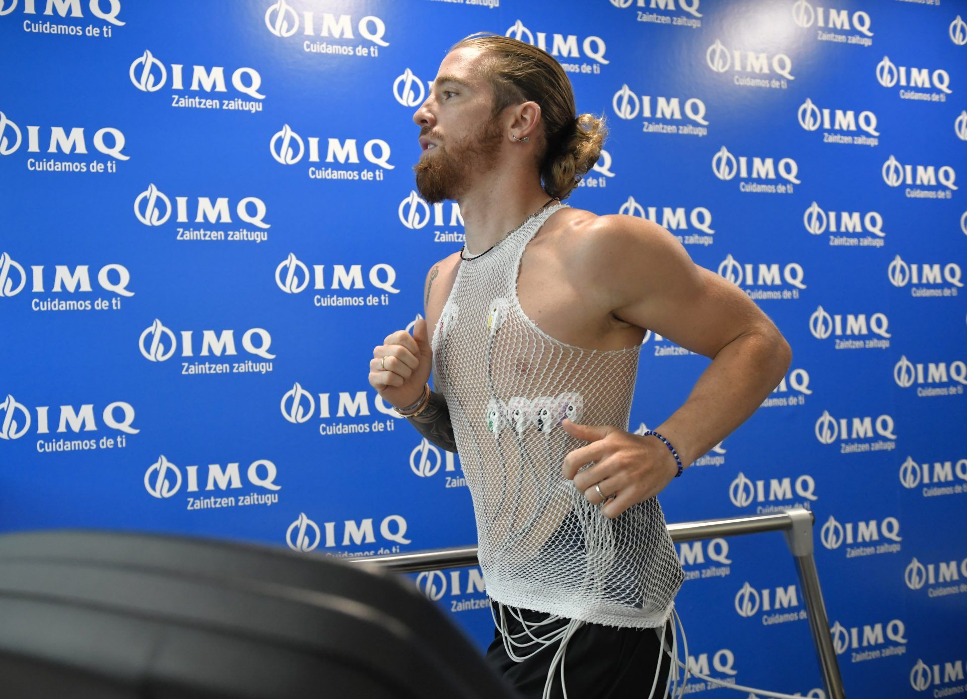  Iker Muniain en las nuevas pruebas médicas de esta pretemporada.