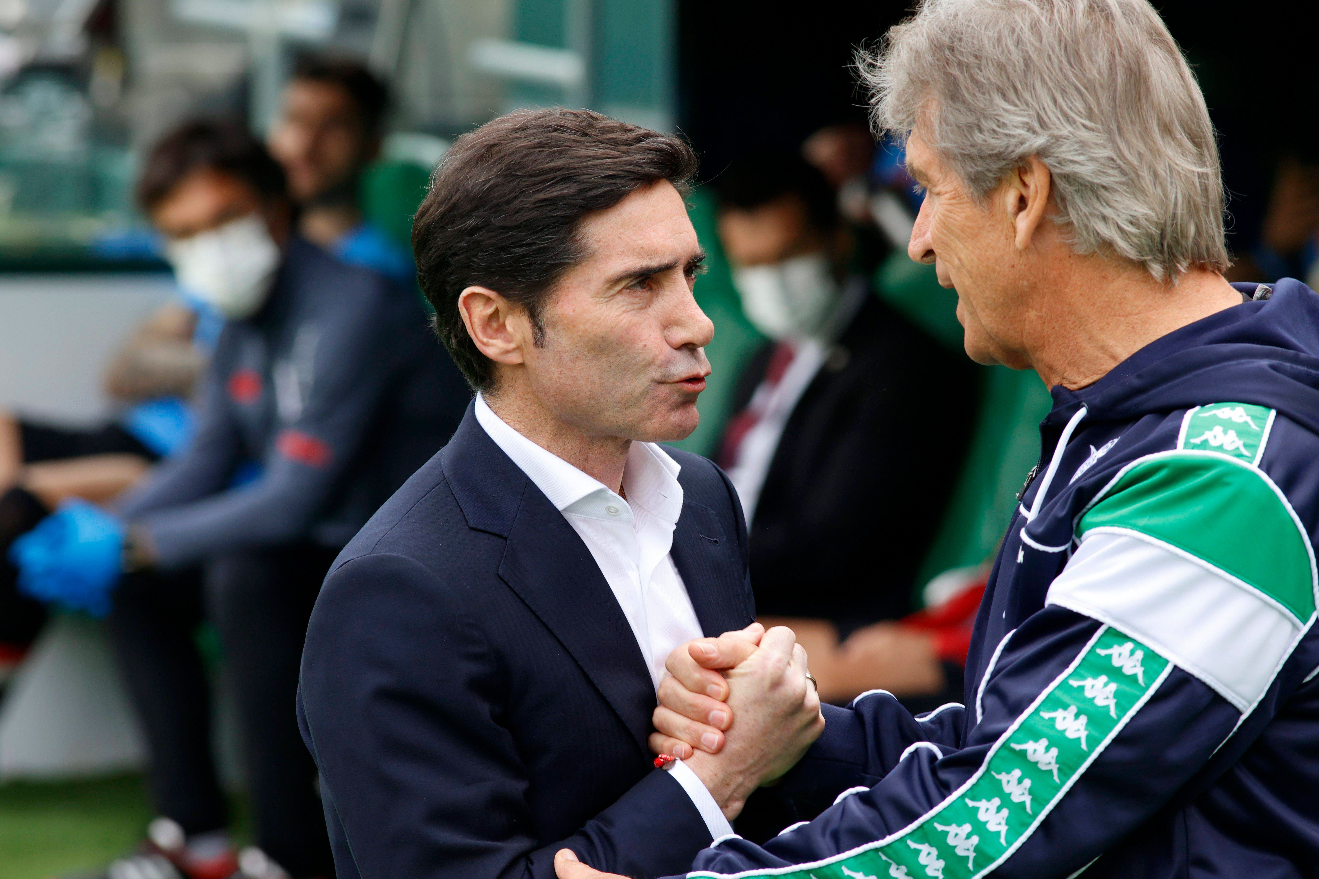 Marcelino puede agradecerle a Pellegrini que el séptimo clasificado vaya a Europa.